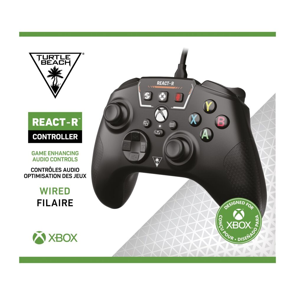 Turtle Beach React R Controller Zwart Xbox Series X Xbox Series S My